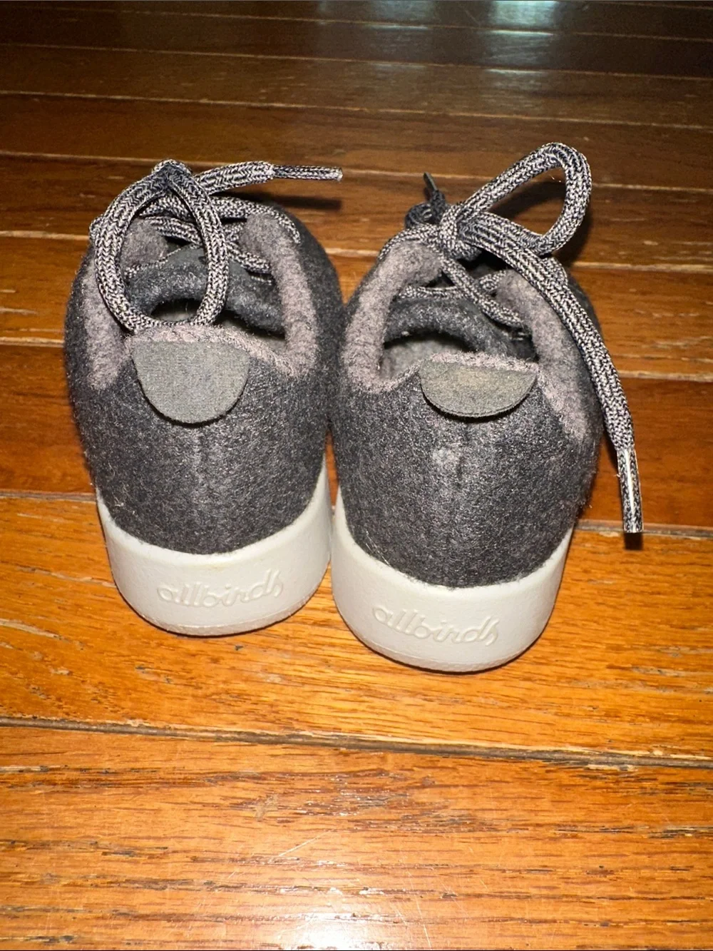 Allbirds Dark Gray Wool Lace Up Sneakers Toddler 5
